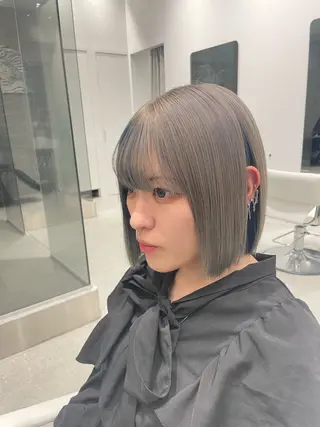 カラー 無料ショートモデル 募集中❗️秋山ひらいのヘアスタイル