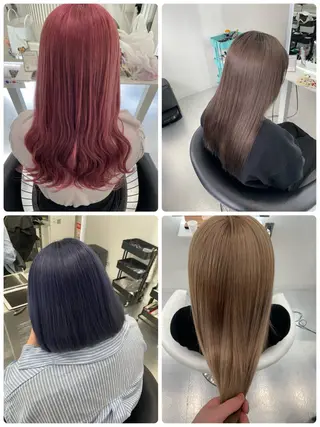 カラー 野崎 孝章のヘアスタイル