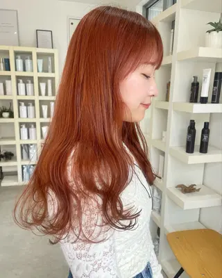 ロング カラー mir所属・柿沼 未夢のヘアスタイル