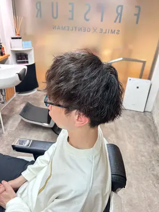 パーマ ヘアアレンジ メンズ FRISEUR/山本 美芽のヘアスタイル