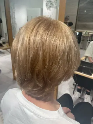 ショート カラー 透明感🫧ナチュラル 🍀りんたろうのヘアスタイル