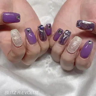 ネイル ☁️BLITZ 🎀笠原雪音🎀のネイルデザイン