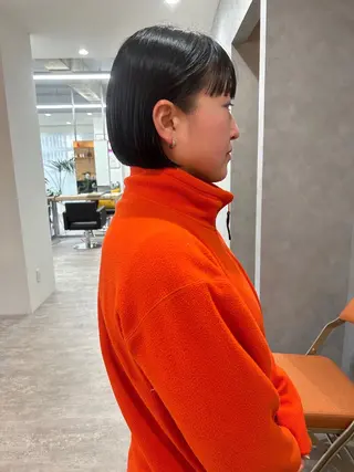 ショート aika/パーマ/ ショート/伏見のヘアスタイル