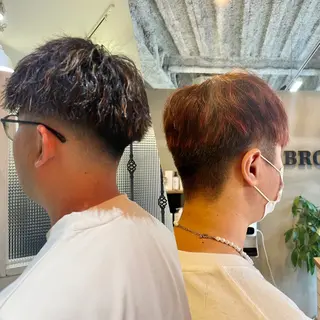 カラー メンズ Men's hair salon First 中百舌鳥店所属・First なかもず 店 YUKIのヘアスタイル