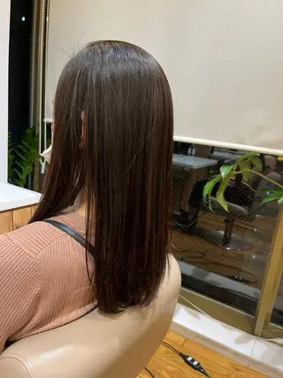 セミロング パーマ 門崎未依/レイヤー/ メンズカット🪿🌼のヘアスタイル