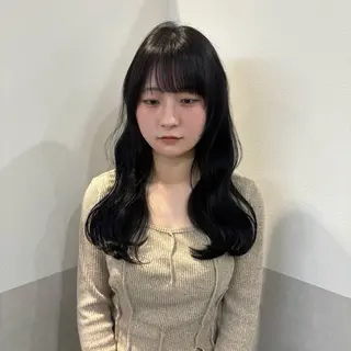 ロング カラー yukari🌷名駅 *大人かわいい艶髪のヘアスタイル