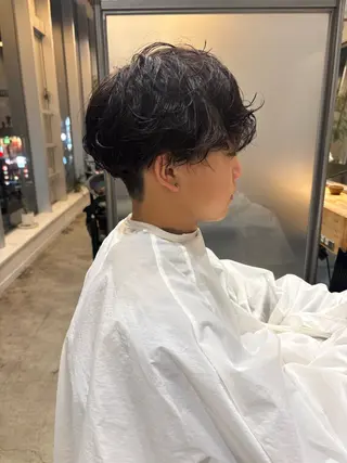 パーマ メンズ 辻 愛麗のヘアスタイル
