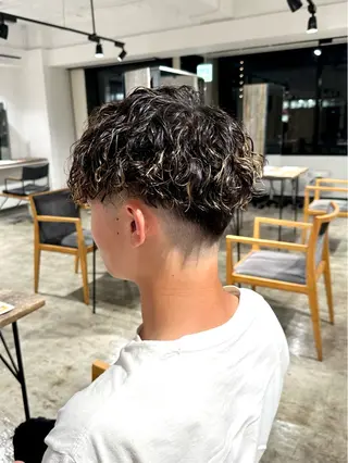 パーマ メンズ 骨格補正施術/メンズ 専門美容師/YUYAのヘアスタイル