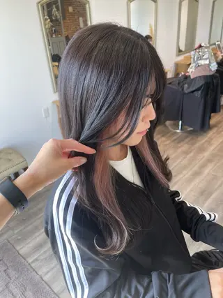 ロング カラー Felice Erikaのヘアスタイル