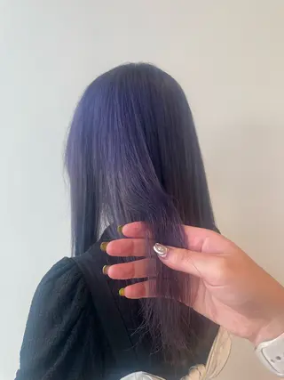 ロング 堀 ゆきみのヘアスタイル