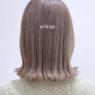 ショート カラー ヘアアレンジ teddy所属・韓国レイヤー//ブラ ウンカラー🐼メイのヘアスタイル