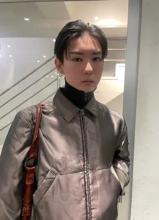 ショート メンズ スパイラルパーマ 🌐hina⭐️のヘアスタイル