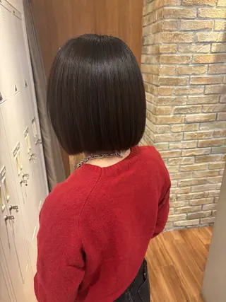 カラー 永山 日菜のヘアスタイル