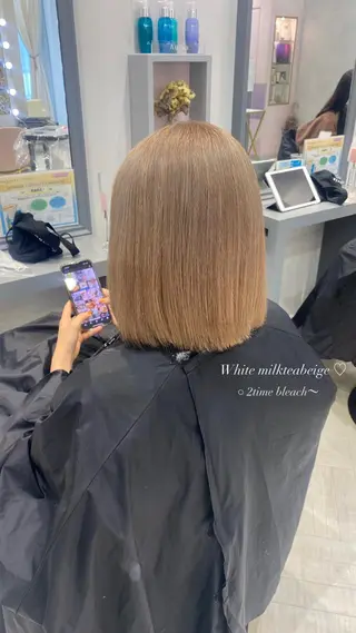 ミディアム mako︴ Euphoriaのヘアスタイル