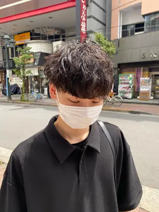 パーマ メンズ トレンドパーマ‼️ NAOKI💥のヘアスタイル