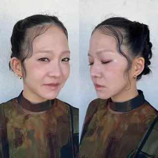 ヘアアレンジ Lumier de mashu所属・MASHU 森口樹 /ヘアメイク 眉毛のその他イメージ