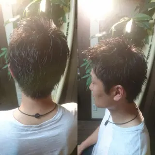 メンズ サンフラット所属・岡林 選のヘアスタイル