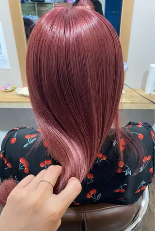 ミディアム カラー FUKUSHIMA 🔥のヘアスタイル