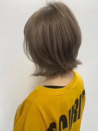 ショート カラー ✴︎ヒラガカナ✴︎ ECLAT HAIRのヘアスタイル