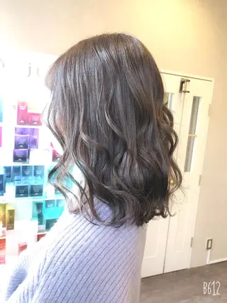 ミディアム カラー🫧アレンジ 🎀REIMIのヘアスタイル