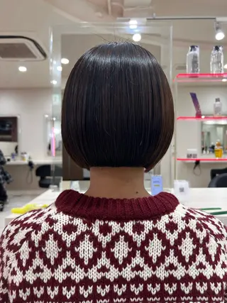 ショート ✨池袋で1番キレイな ボブ✂️ケンボーのヘアスタイル
