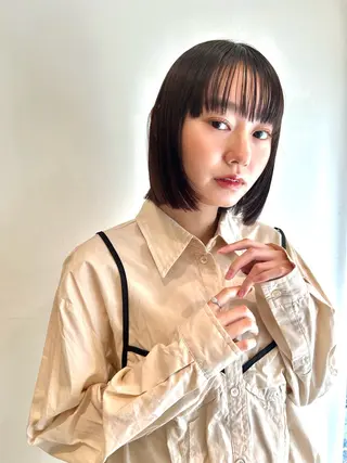 セミロング ふわっとレイヤー‪☆ 菅原 千鶴のヘアスタイル