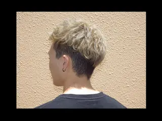 ショート メンズ 大阪ウルフカット ハッシュカットのヘアスタイル