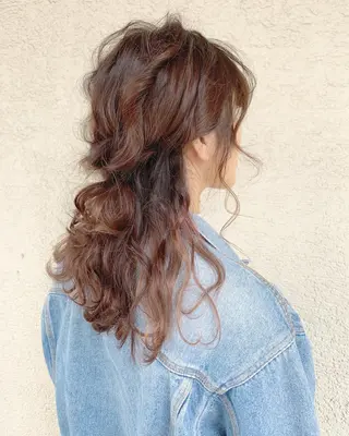 ロング ヘアアレンジ flocci🌙 フロクシのヘアスタイル