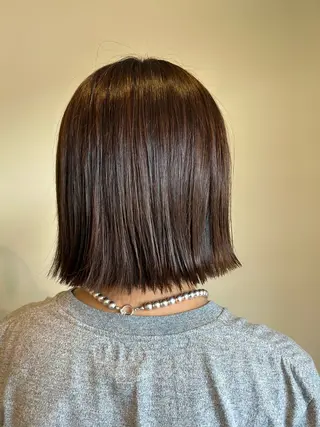 ミディアム カラー 小島 千夏のヘアスタイル