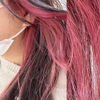 ロング カラー ヘアアレンジ stylist ◎RUKI.のヘアスタイル