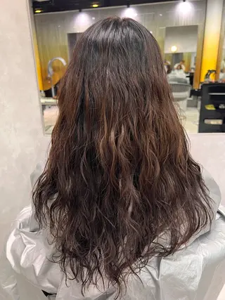 パーマ 上田 エミのヘアスタイル