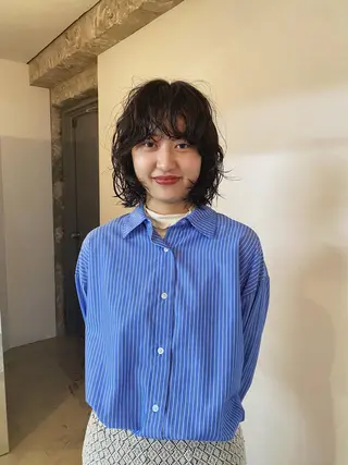 ミディアム GATTACA所属・KEI gattacaのヘアスタイル