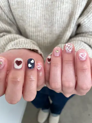 ネイル LETTER_& harunaのネイルデザイン