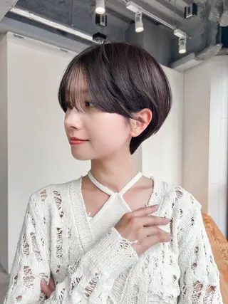 ショート 池袋　似合わせショー トヘア　萩原 佑紀のヘアスタイル