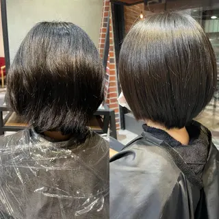 ショート 縞田 健一のヘアスタイル