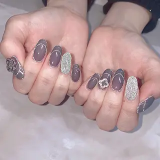 ネイル RiLion💗 Risa🦋💜のネイルデザイン