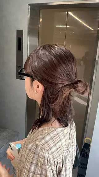 カラー SOL by shes 梅田茶屋町所属・NAO/ 髪質改善/艶カラーのヘアスタイル