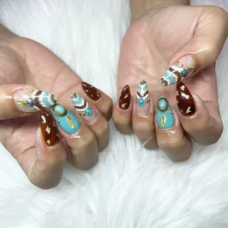 ロング -Rien- プライベートサロンのネイルデザイン