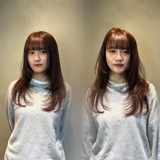 ロング ⠀ リコのヘアスタイル