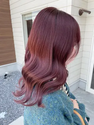 カラー Matsubara asuka  ☪︎のヘアスタイル