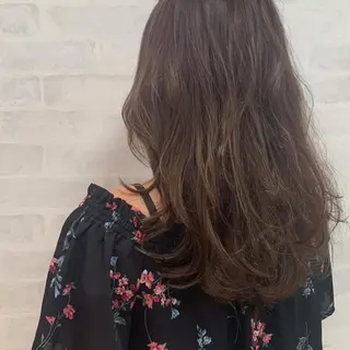 ロング カラー 似合わせ/透明感カラ ー/QUATRO谷口のヘアスタイル