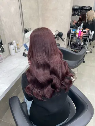 ロング カラー 🎀暖色/ラベンダー /paru🤍のヘアスタイル