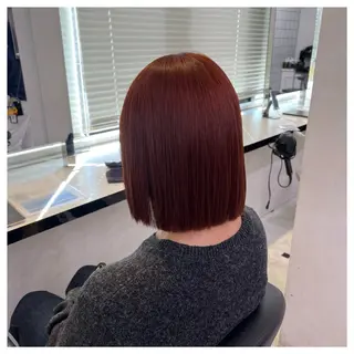 ミディアム カラー 韓国風🤍グレ ージュ🤍たくみのヘアスタイル