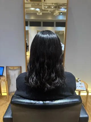 パーマ モデル募集中 ✨根本果乃羽のヘアスタイル