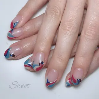 ネイル sweet 仲野陽子のネイルデザイン