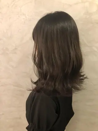 カラー FUJINO RYOのヘアスタイル