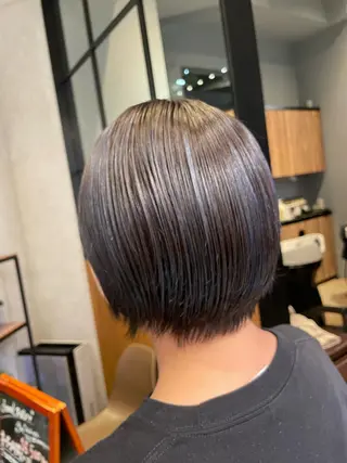 ショート カラー yuuri🎀/大宮 /韓国ヘア/レイヤーのヘアスタイル