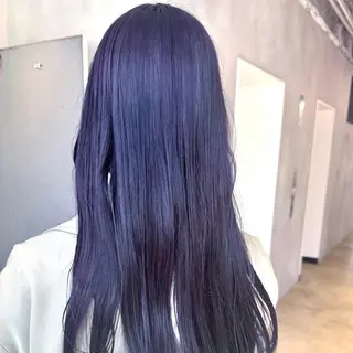 ロング カラー デザインカラー/パー マ🦖外岡咲希🦖のヘアスタイル