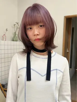 カラー 村田 流彩のヘアスタイル