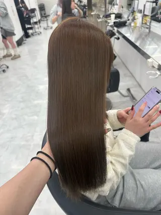 カラー 透ける透明感カラー 🤍anju🪽ྀིのヘアスタイル